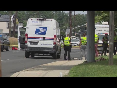 Police investigate deadly crash involving mail truck