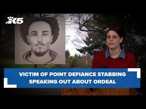 Victim of random Point Defiance stabbing describes harrowing, near death experience