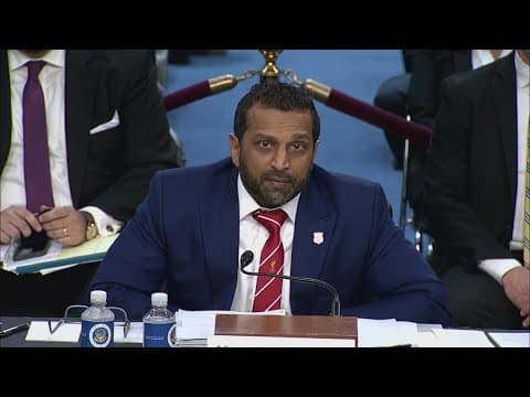 FBI Director Kash Patel clashes with skeptical Democrats at first hearing since Charlie Kirk assassi