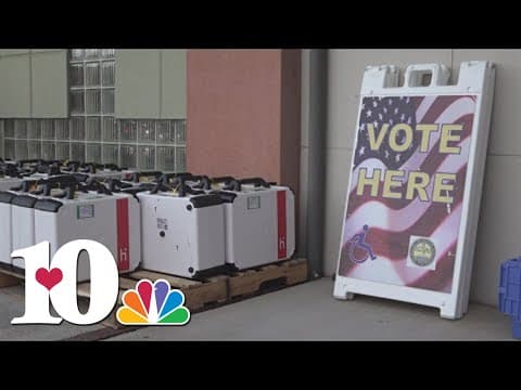 Poll workers prepare for Election Day