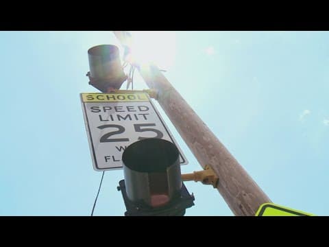 Knox County updates school speed zone flashing lights to keep students safe