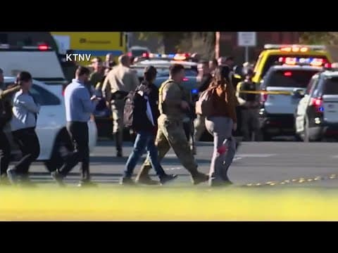 Police say "multiple victims" in shooting at UNLV