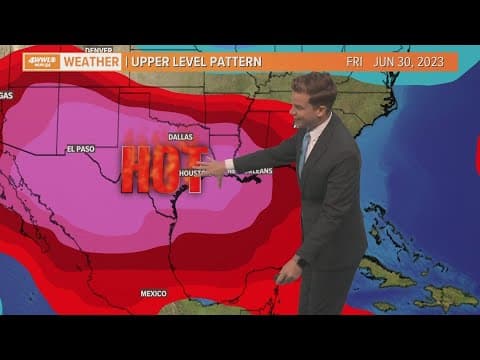 Weather: A few storms around before turning hotter this weekend