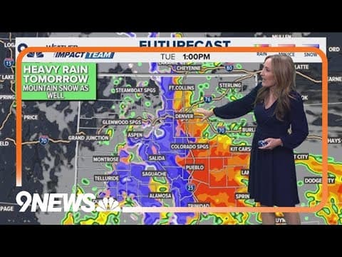 Latest forecast | Denver braces for spring storm Tuesday with snow and rain impacts