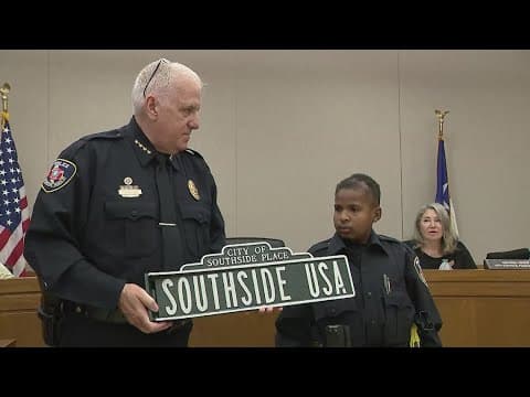 Southside Place honors DJ Daniel with street name and proclamation