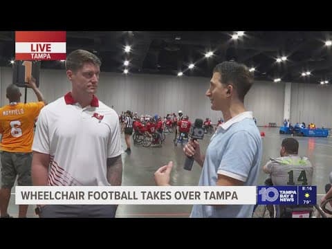 Bucs' wheelchair football team taking over Tampa