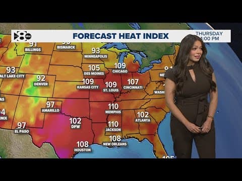 Could today be our first 100-degree day? Here's what to expect across the country