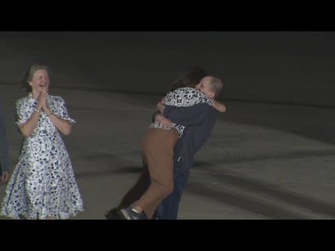 Americans freed by Russia being treated at BAMC in San Antonio, Texas