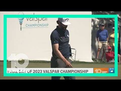 Final day of 2023 of Valspar Championship