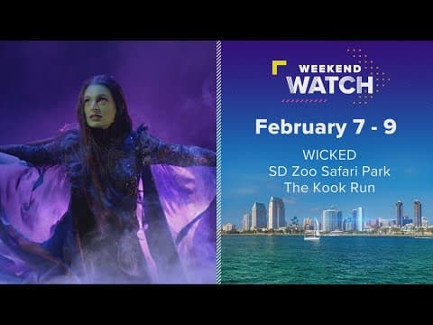 Weekend Watch February 7 - 9 | Things to do in San Diego