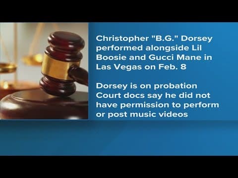 Nola Rapper B.G. charged after performance in Vegas