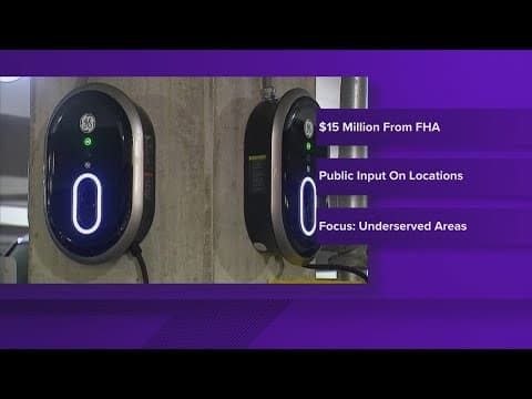 $15 million worth of EV charging stations coming to Indianapolis