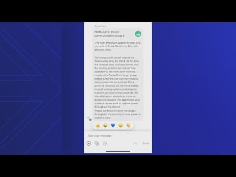 Frank Black Middle School closed Wednesday, May 29 due to power outage