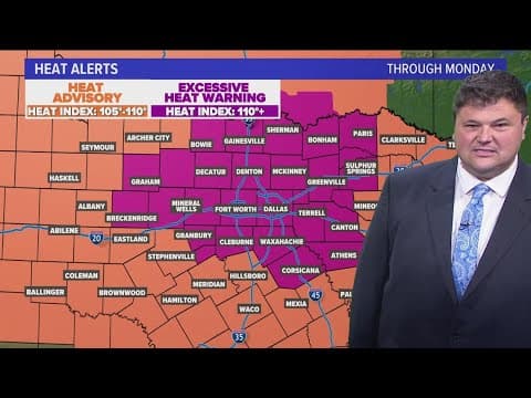 DFW Weather: It's the hottest day of the year! How to watch the super blue moon