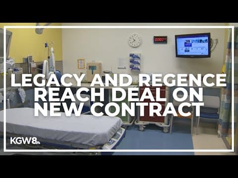 Legacy, Regence sign new contract