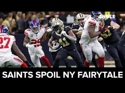4 Takeaways: Saints spoil latest New York fairytale