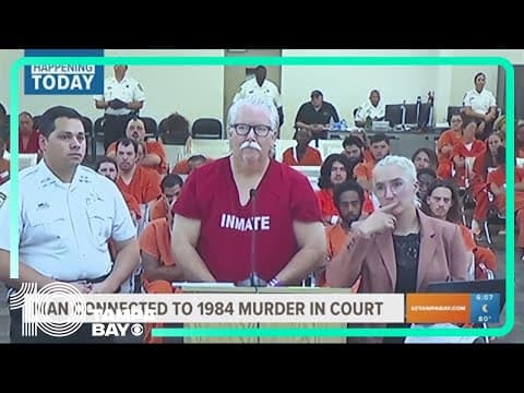 Man connected to 1984 murder to appear virtually in court today