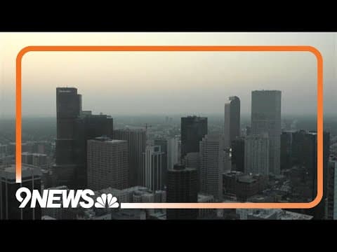 Smoky skies continue over parts of Colorado