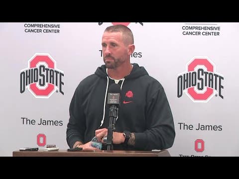 Ohio State press conference | Offensive coordinator Brian Hartline