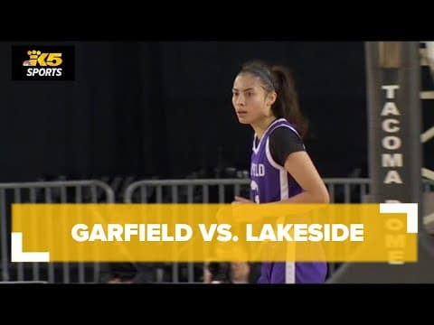 HS State Basketball Semi's:  Garfield vs. Lakeside Girls