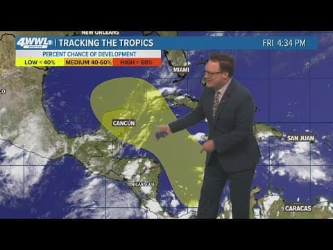 Tropical Update: Tropics stay busy with new spot to watch in western Caribbean Sea next week
