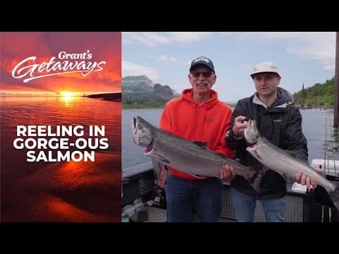 Reel in plentiful salmon in the Columbia River Gorge