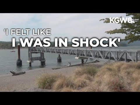 She shaved before a day in the Columbia River. She was hospitalized a week later