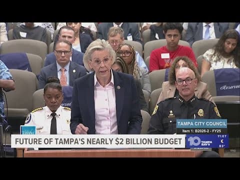 Tampa mayor presents proposed budget worth nearly $2 billion
