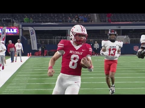 Bellville falls in nail-biter to Gilmer in 4A Division II state championship