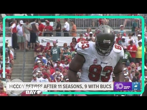 Former Buccaneers star Gerald McCoy announces retirement
