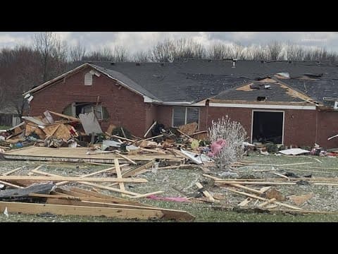 Tornados cause damage in southern Indiana