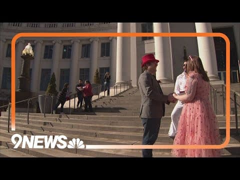 Denver hosts Valentine's Day wedding marathon