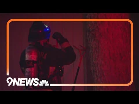 Aurora officer released from hospital after being injured in fire