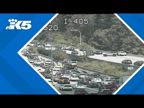 I-405 closures trigger major backups