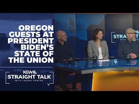 Oregon guests at President Biden's State of the Union address talk takeaways