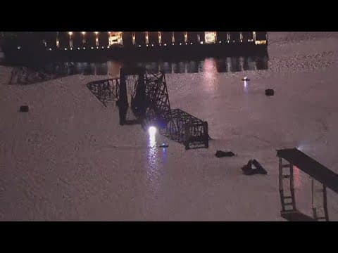 Ship crashes into Baltimore bridge, causing it to collapse
