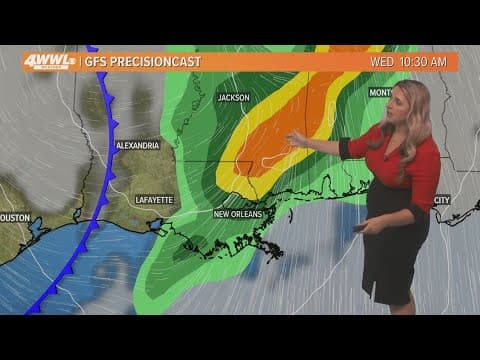 New Orleans weather: warm weekend with clouds and rain expected next week