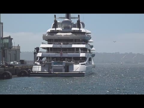 US can sell Russian superyacht docked in San Diego Bay, judge says