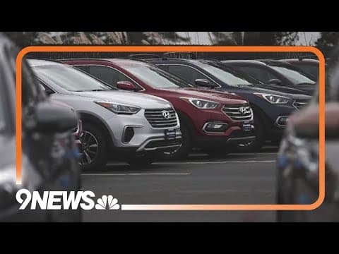 2 vehicles make up significant portion of car thefts in Colorado