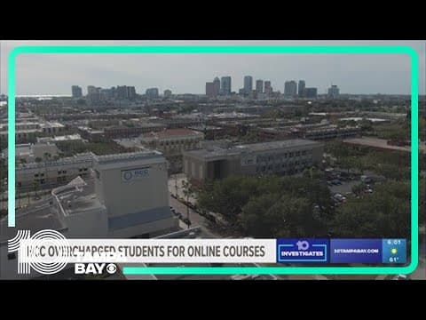 Hillsborough Community College overcharged students for online courses