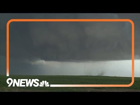 Severe weather moves through Colorado