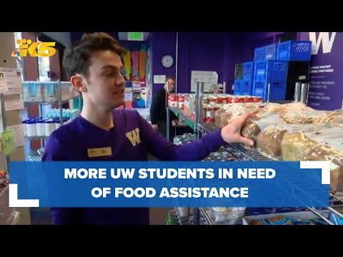 More University of Washington students are in need of food assistance