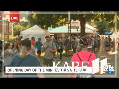 First stop at the Minnesota State Fair