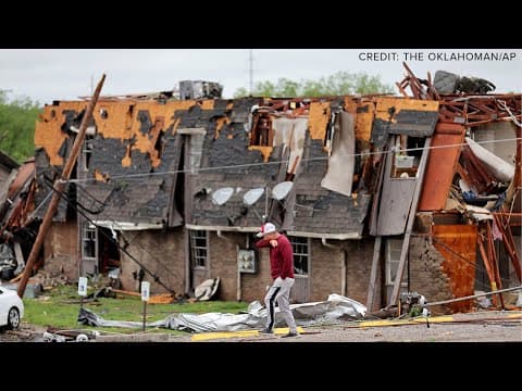 Deadly tornadoes rip through Oklahoma