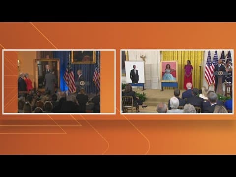 White House moves portraits of Obama, George W. Bush, George H.W. Bush