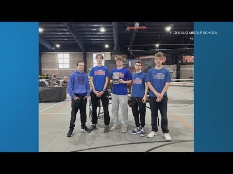 5 Morrow County middle school students to take international stage in robotics competition