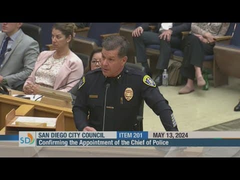 City council unanimously confirms Scott Wahl as SDPD chief