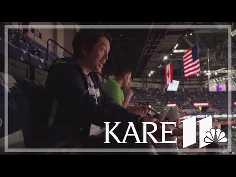 Japanese Wolves fan makes trip to watch finals against Mavericks