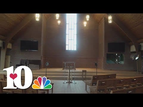 Knoxville church damaged by water line break on Christmas