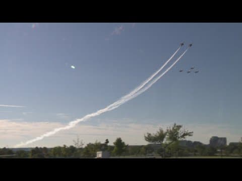 US Air Force Thunderbirds set to fly over DC